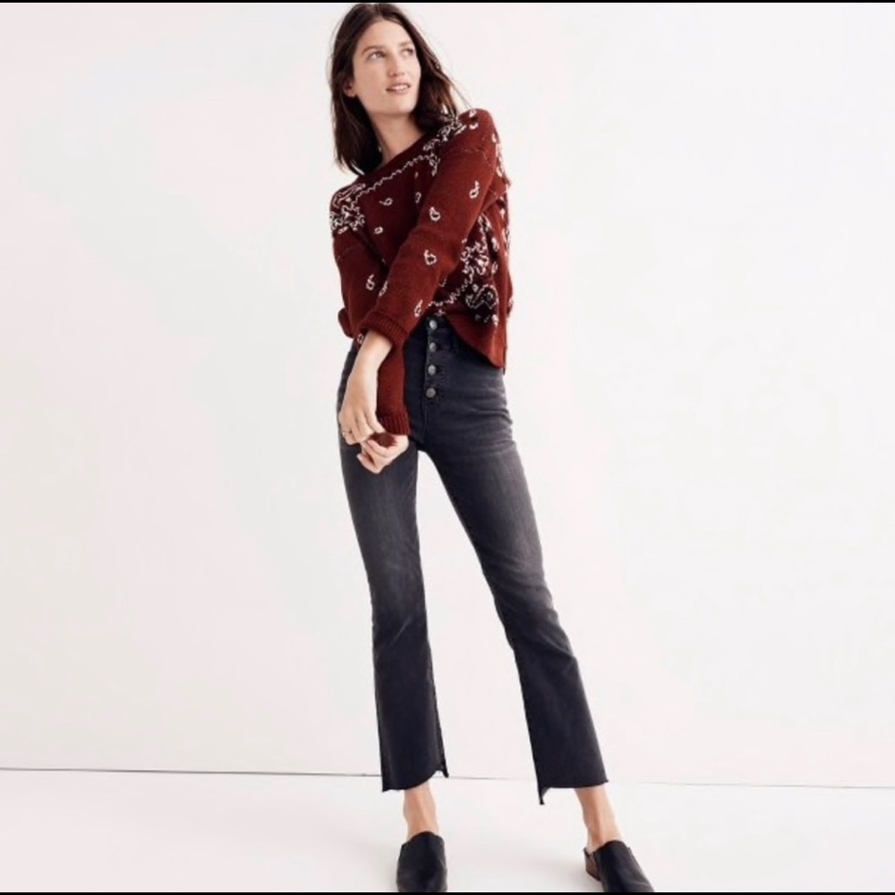 Madewell Cali Demi Boot Jeans